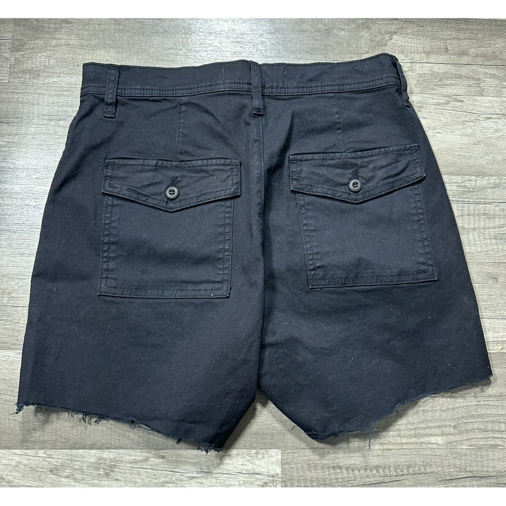AMO Sybil Military Twill Shorts 4" Black Size‎ 26 MSRP $108 - Picture 2 of 8